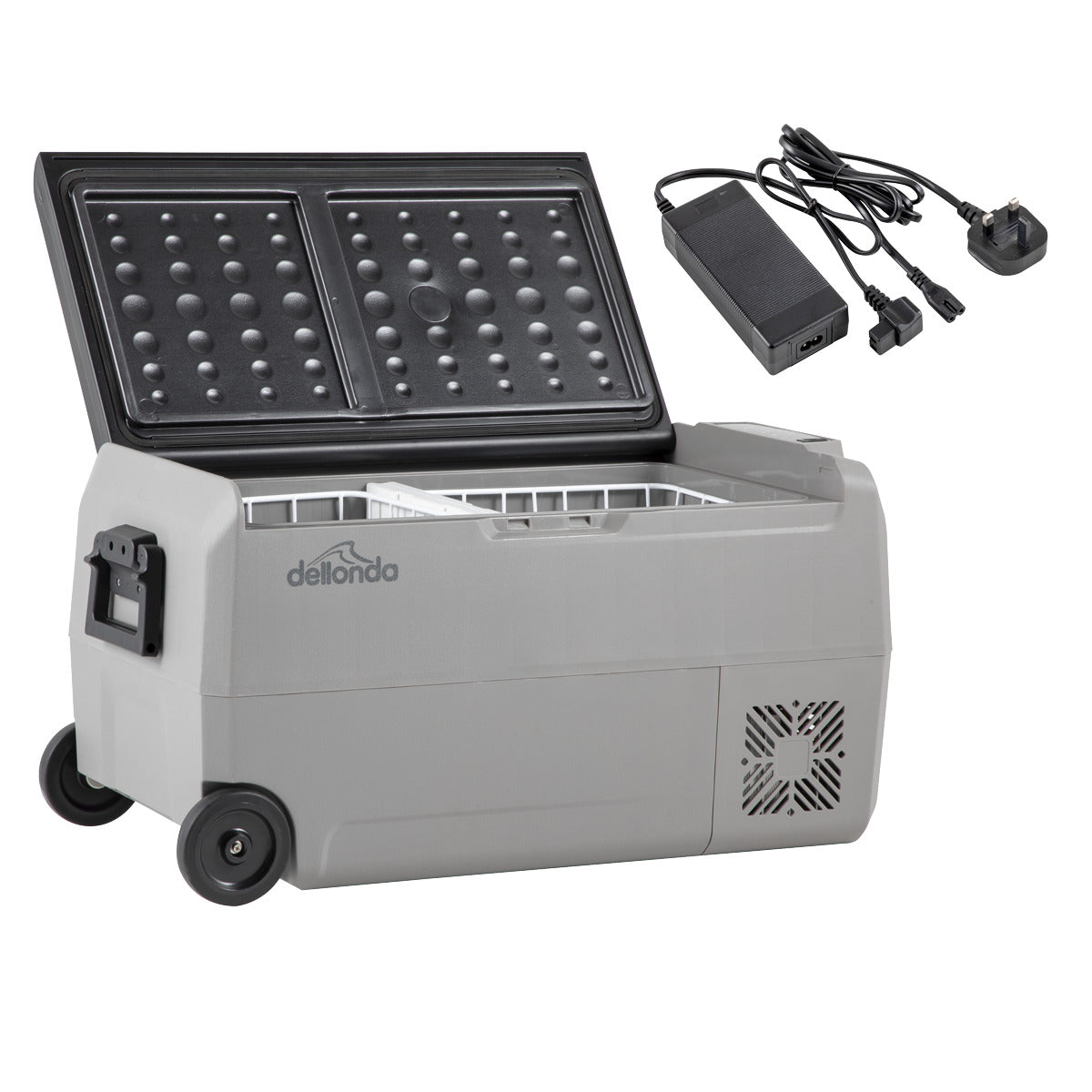 Dellonda Portable Fridge Freezer/Cool Box with LED Display & AC/DC 230V Adaptor 36L DL131