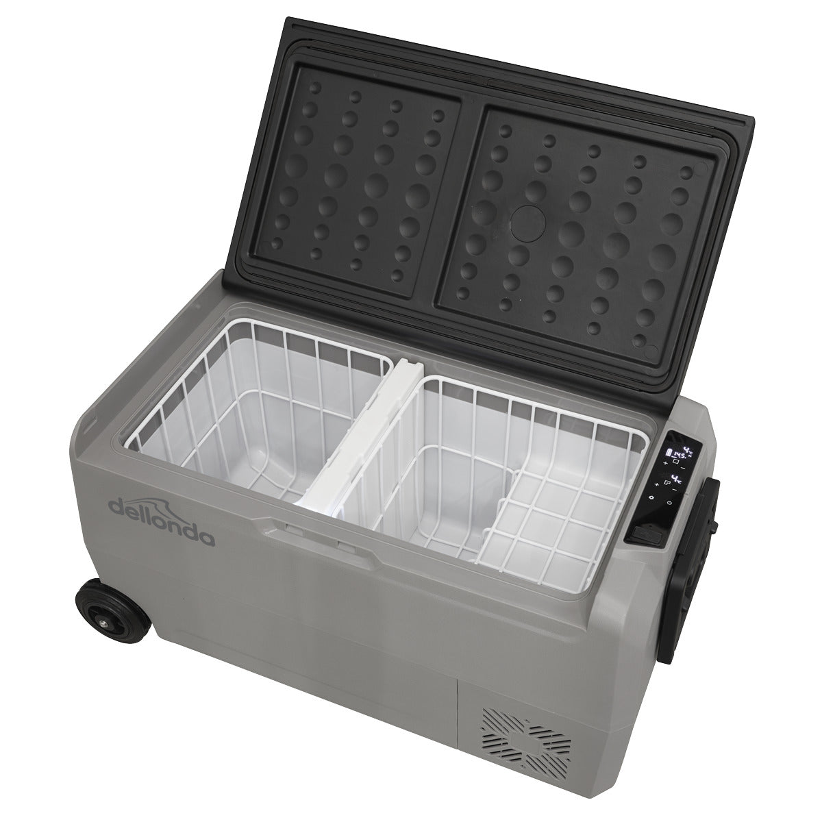 Dellonda Portable Fridge Freezer/Cool Box with LED Display & AC/DC 230V Adaptor 36L DL131