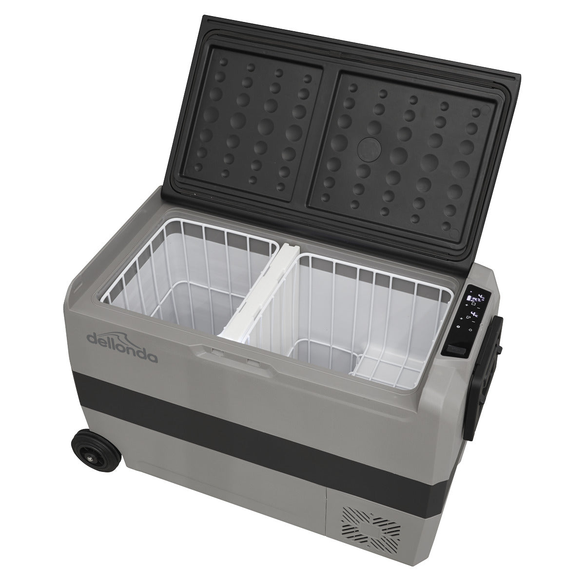 Dellonda Portable Fridge Freezer/Cool Box with LED Display & AC/DC 230V Adaptor 50L DL132