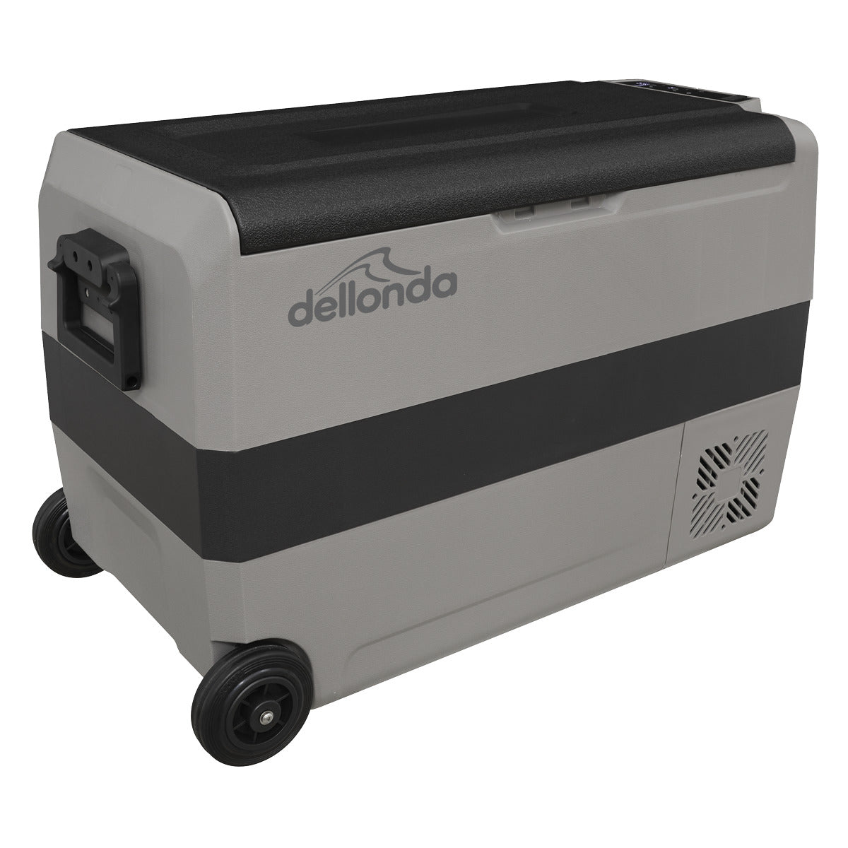 Dellonda Portable Fridge Freezer/Cool Box with LED Display & AC/DC 230V Adaptor 50L DL132