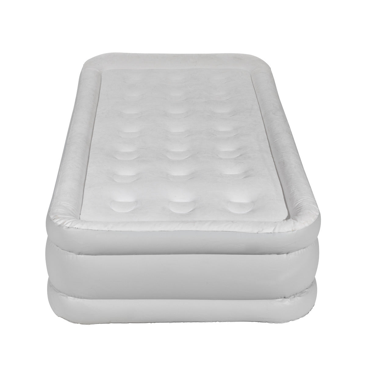 Dellonda Raised Air Bed with Removable Electric Pump & Storage Bag - Single DL144
