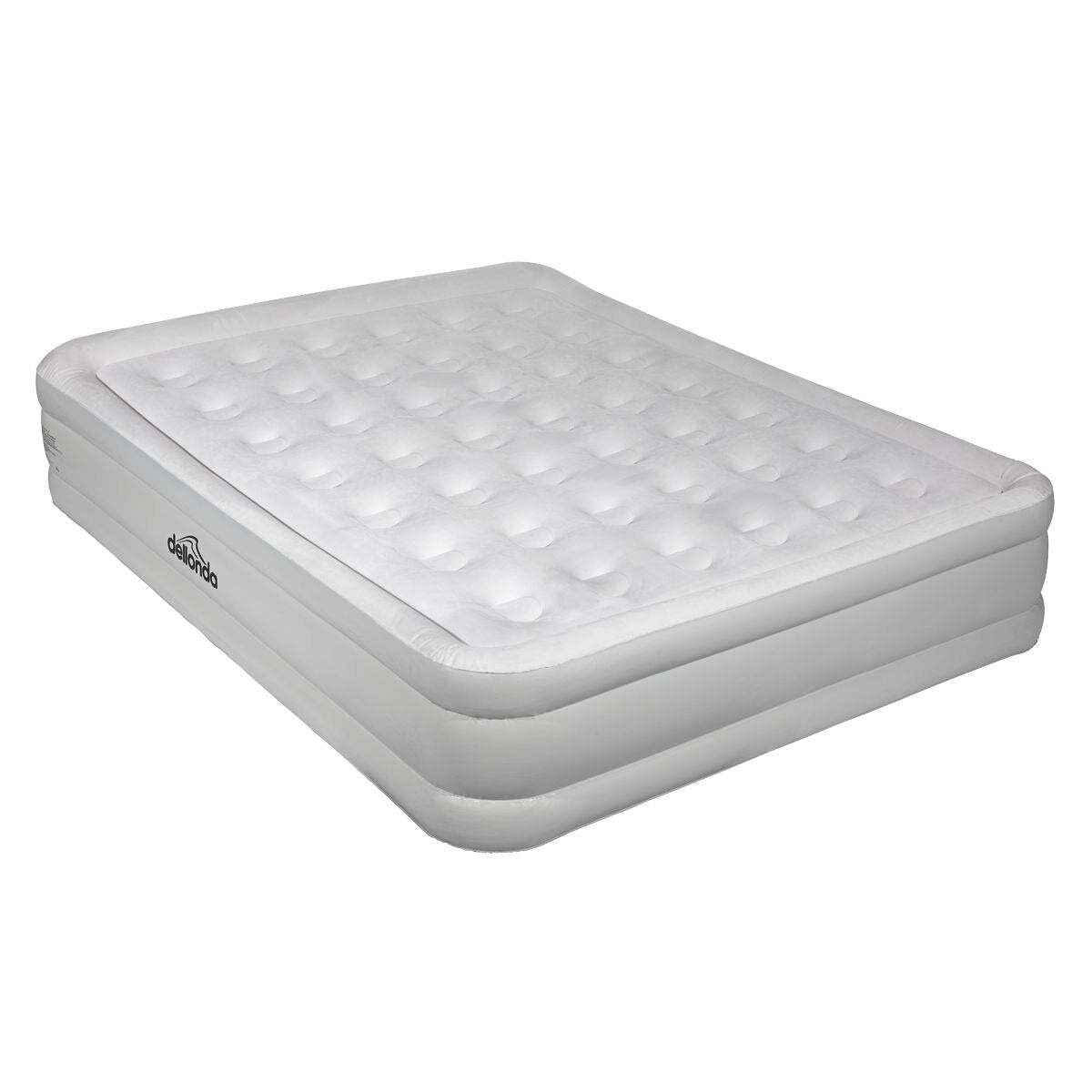Dellonda Raised Air Bed with Removable Electric Pump & Storage Bag - Queen - Image 7