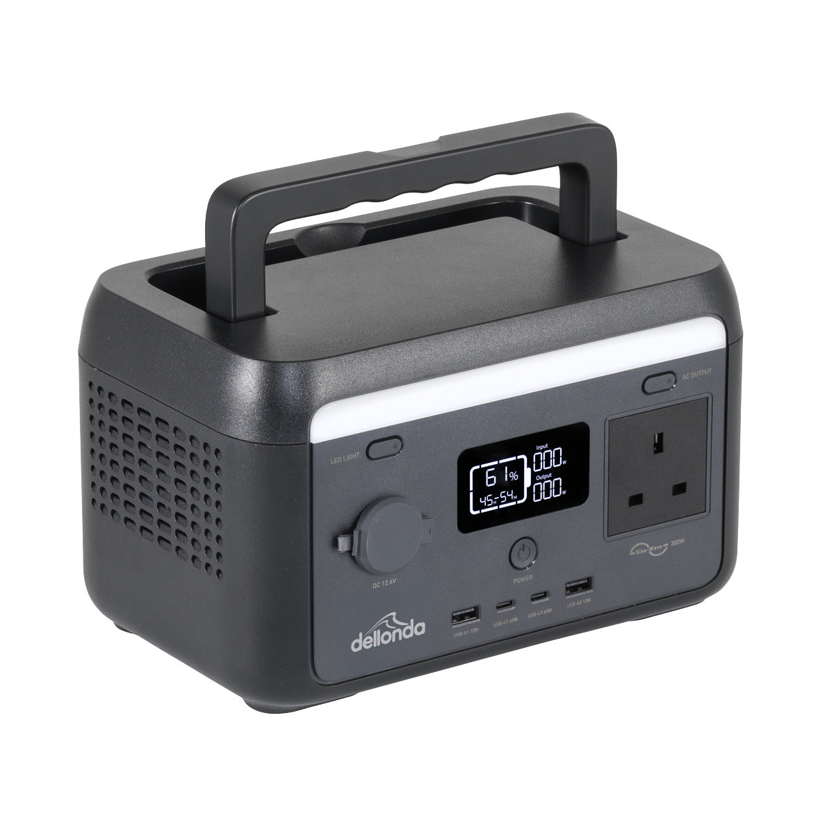 Dellonda Portable Power Station 300W DL160