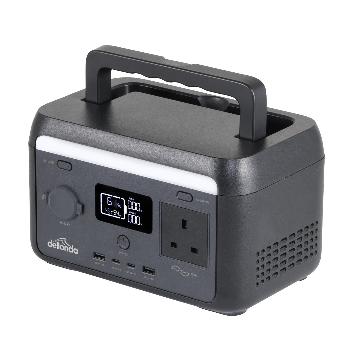 Dellonda Portable Power Station 300W DL160