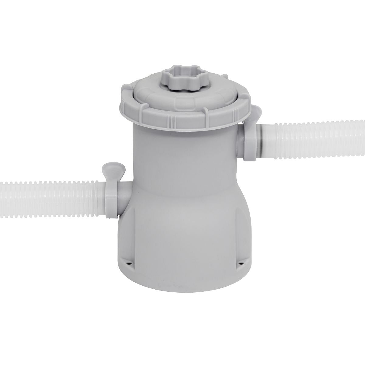 Dellonda Steel Frame Round Swimming Pool & Filter Pump 10ft - Blue - Image 2