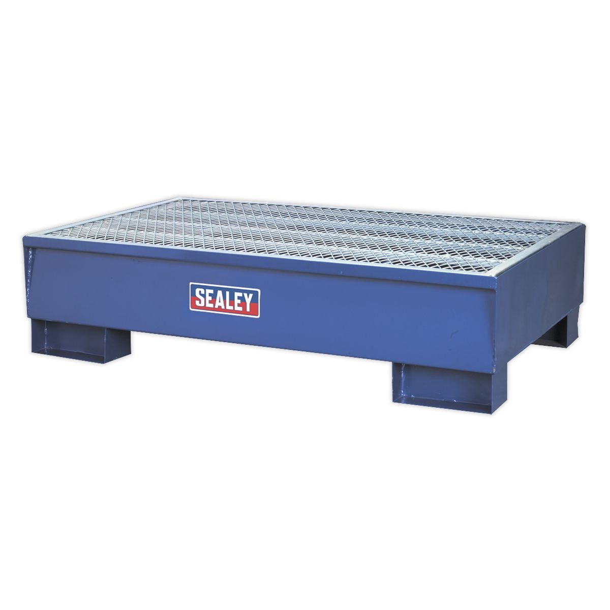 Sealey Steel Barrel Bund 1340 x 800 x 335mm - Image 1