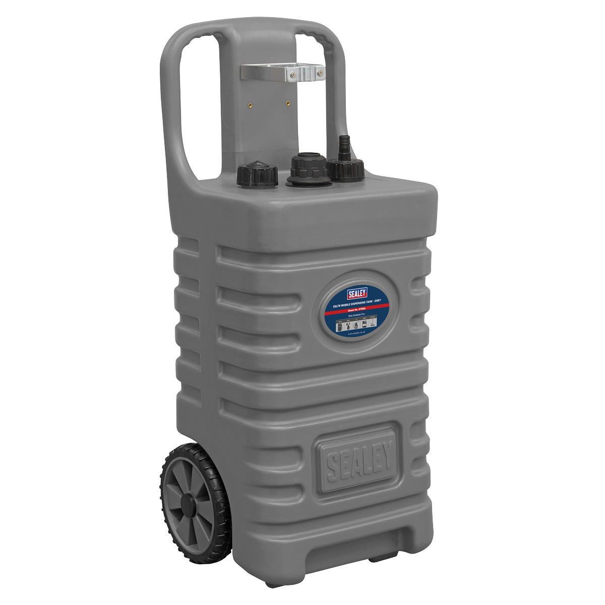 Sealey Mobile Dispensing Tank 55L - Grey DT55G