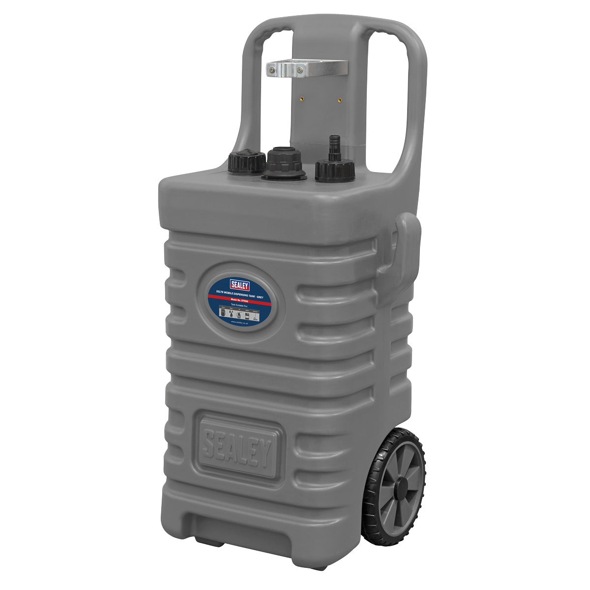 Sealey Mobile Dispensing Tank 55L - Grey DT55G