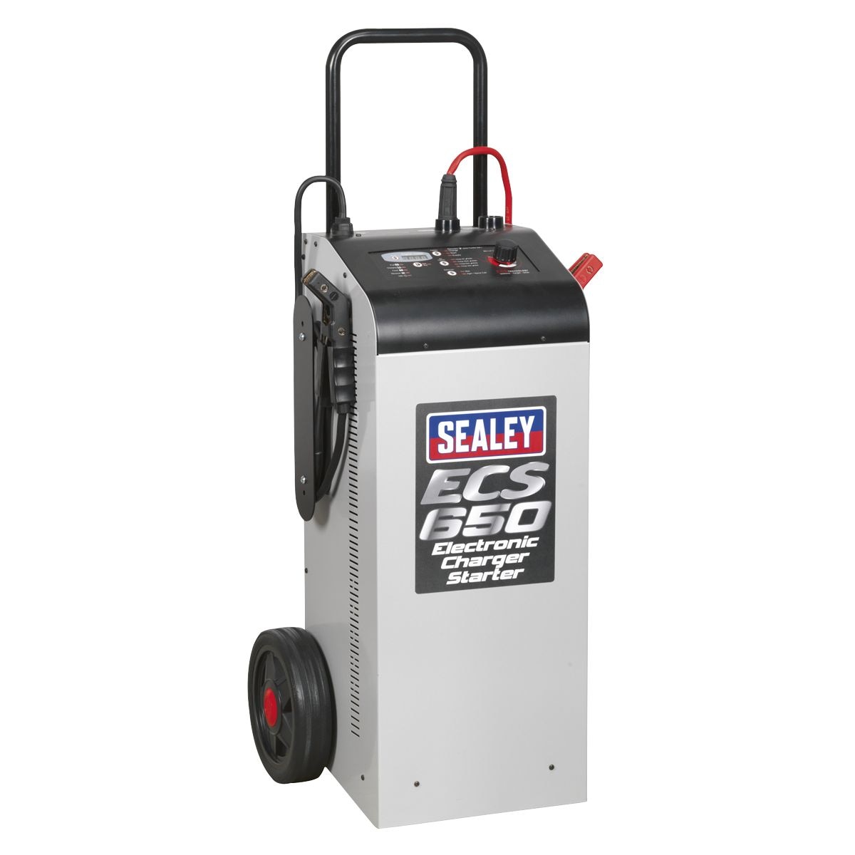 Sealey 12/24V Electronic Charger Maintainer/Starter 100/650A - Image 1