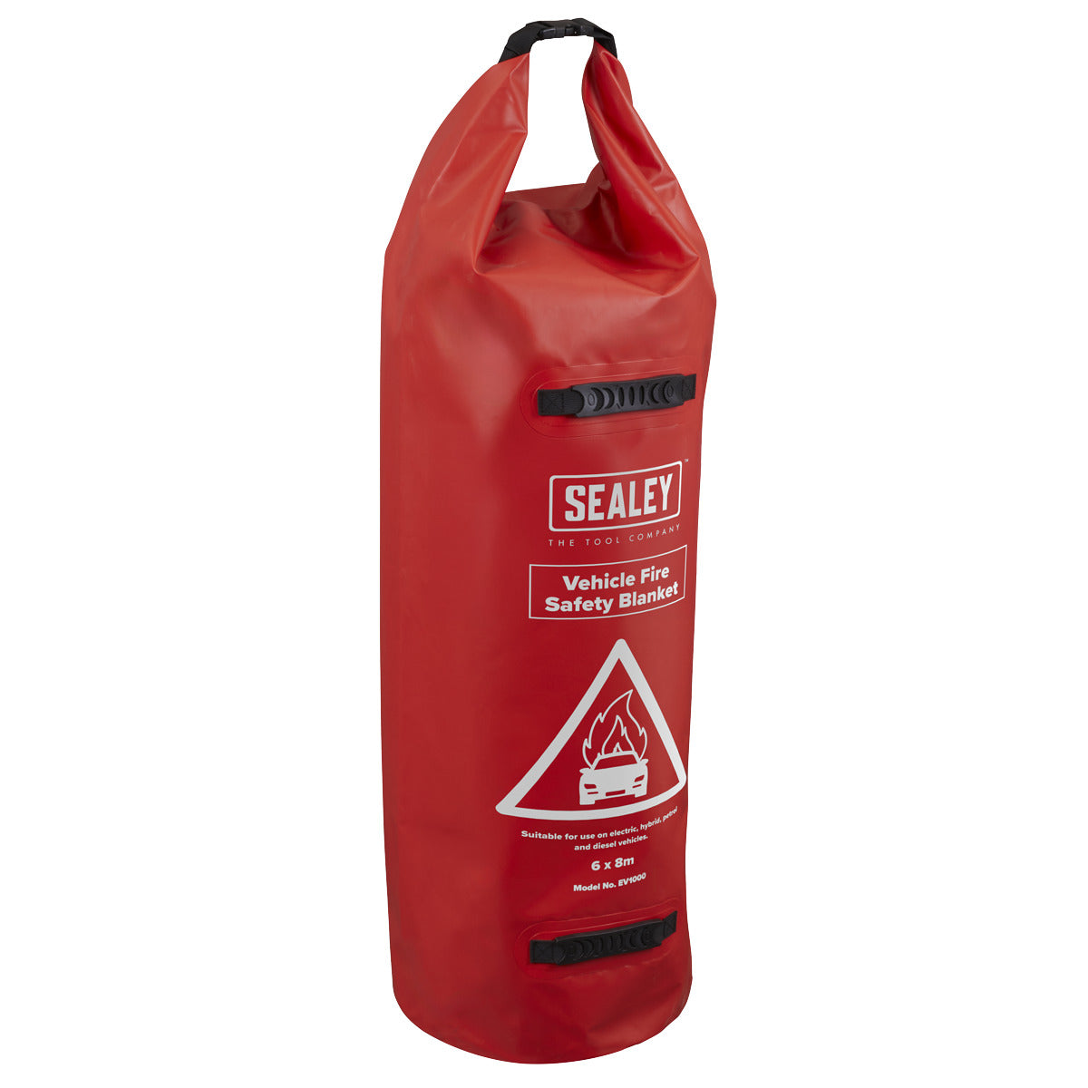 Sealey Vehicle Fire Safety Blanket - PU Coated 6 x 8m EV1000