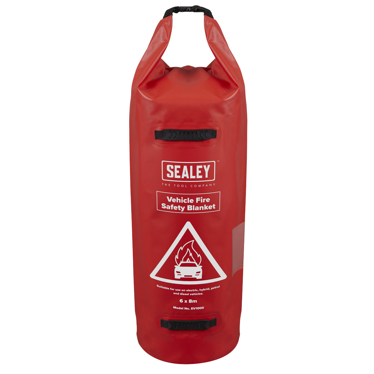 Sealey Vehicle Fire Safety Blanket - PU Coated 6 x 8m EV1000