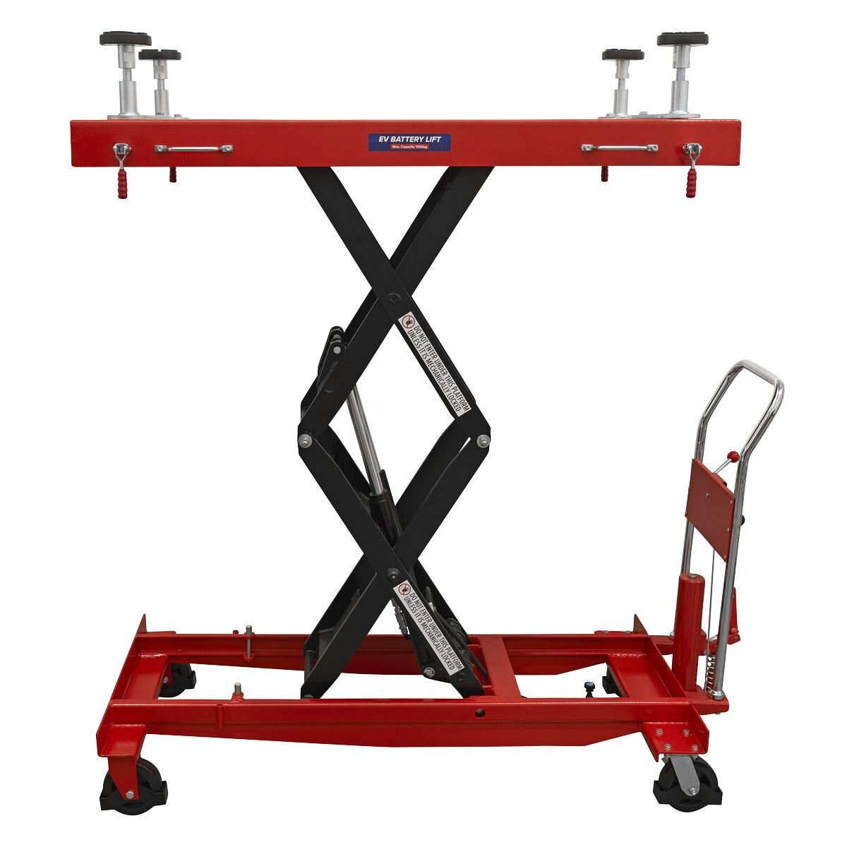 Sealey High Lift EV Battery Lift/Hydraulic Platform Truck 1000kg Capacity - Image 4
