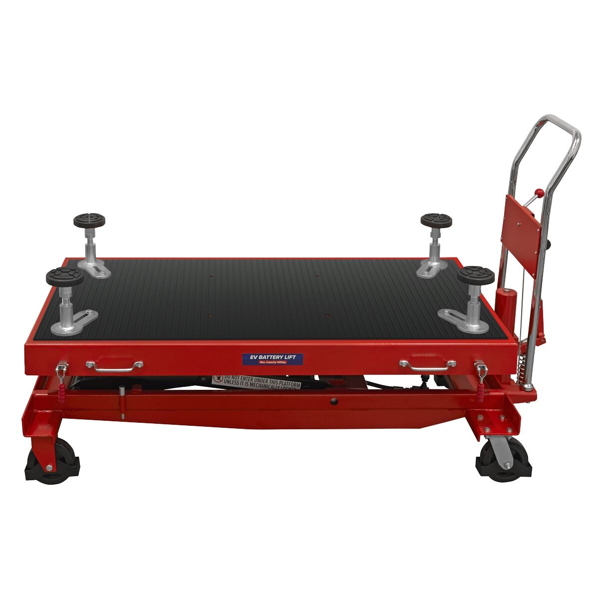 Sealey High Lift EV Battery Lift/Hydraulic Platform Truck 1000kg Capacity - Image 9
