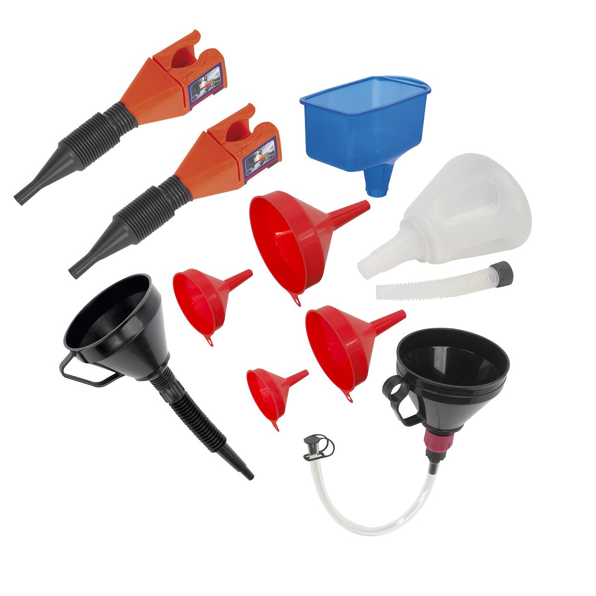 Sealey Funnel Combo 10pc - Image 1