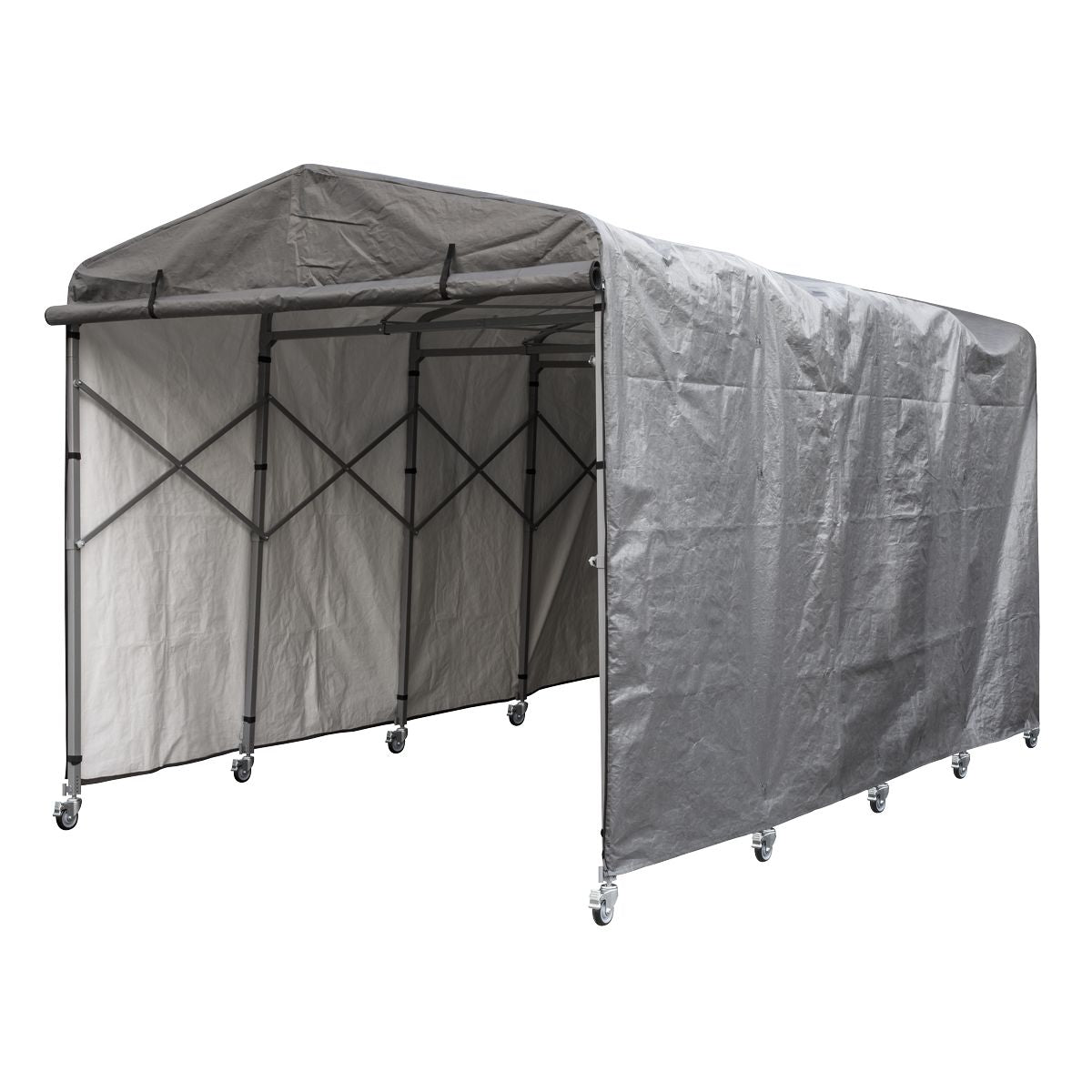 Sealey Extending Steel Garage Extension 2.5 x 4.5 x 2.5m - Image 1