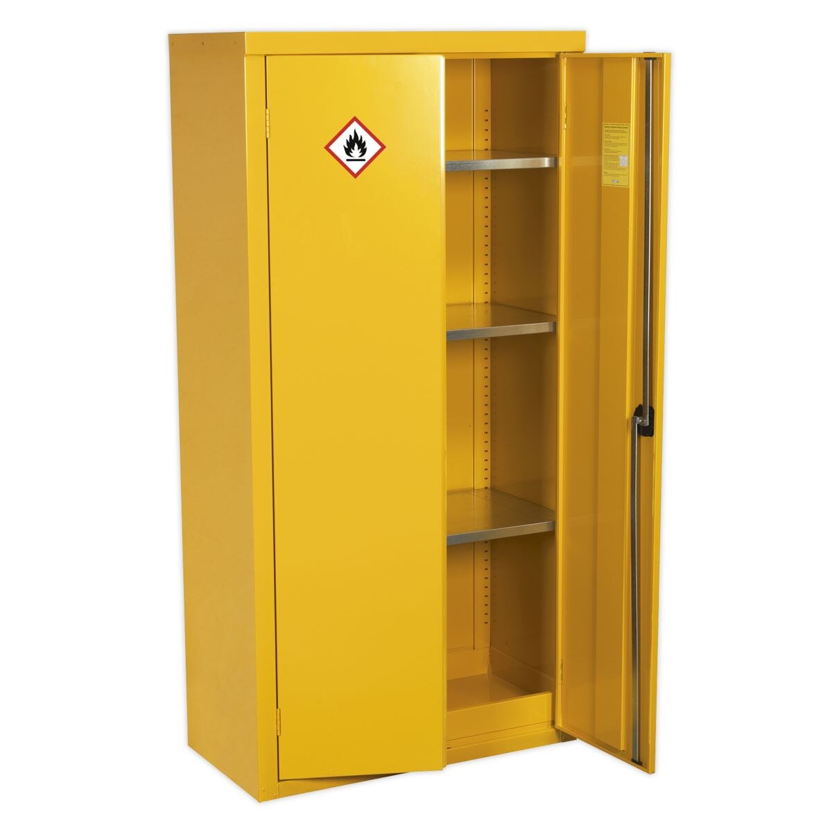 Sealey Hazardous Substance Cabinet 900 x 460 x 1800mm - Image 3