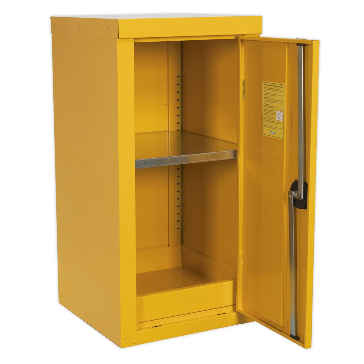 Sealey Hazardous Substance Cabinet 460 x 460 x 900mm - Image 4