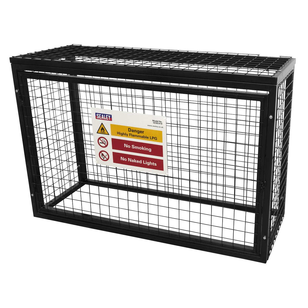 Sealey Gas Cylinder Safety Cage - 4 x 19kg - Image 3