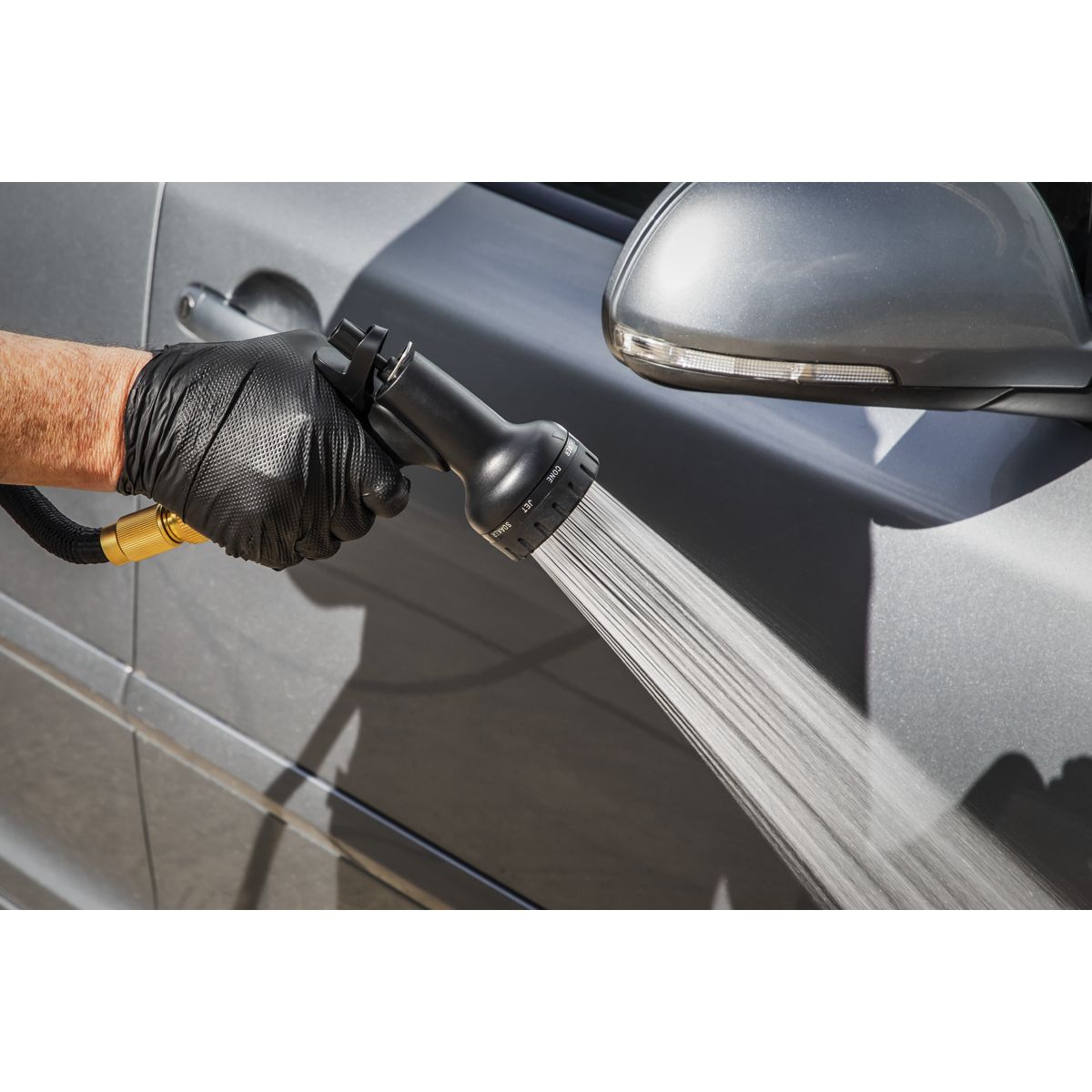 Sealey √ò17mm Expandable Garden Hose Black 15m Premium - Image 7