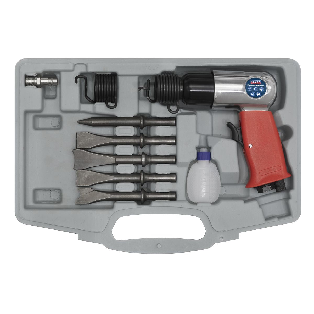 Sealey Generation Air Hammer Kit Medium Stroke - Image 2