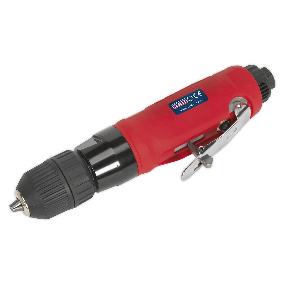 Sealey Generation Straight Air Drill with Keyless Chuck 10mm - Image 1