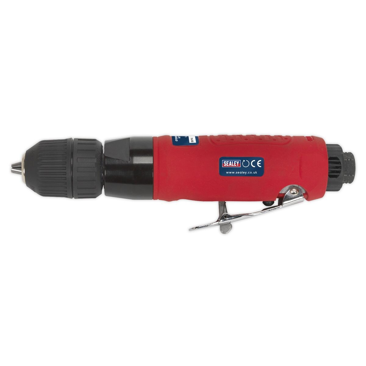 Sealey Generation Straight Air Drill with Keyless Chuck 10mm - Image 3