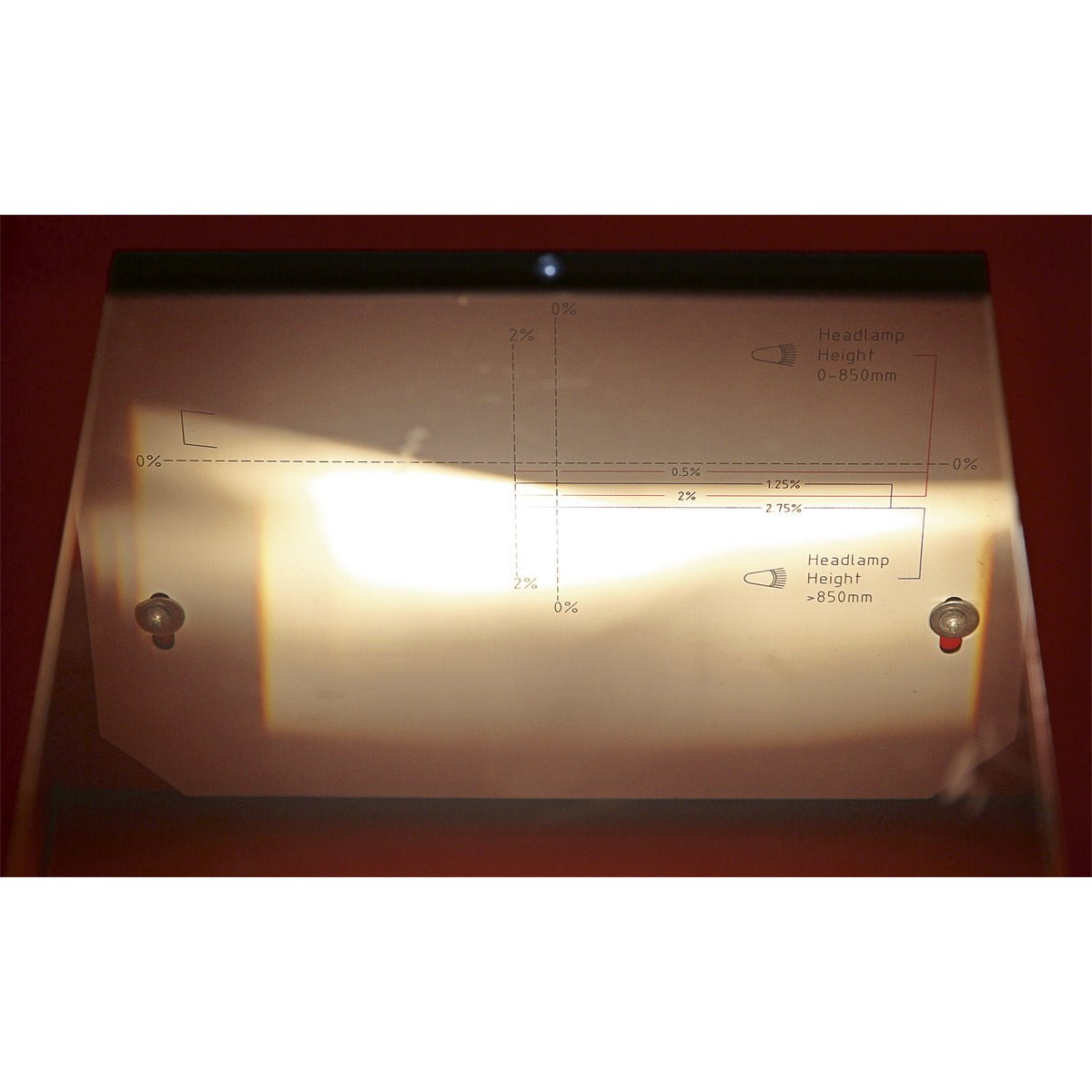 Sealey Compact Headlamp Beam Setter HBS2010