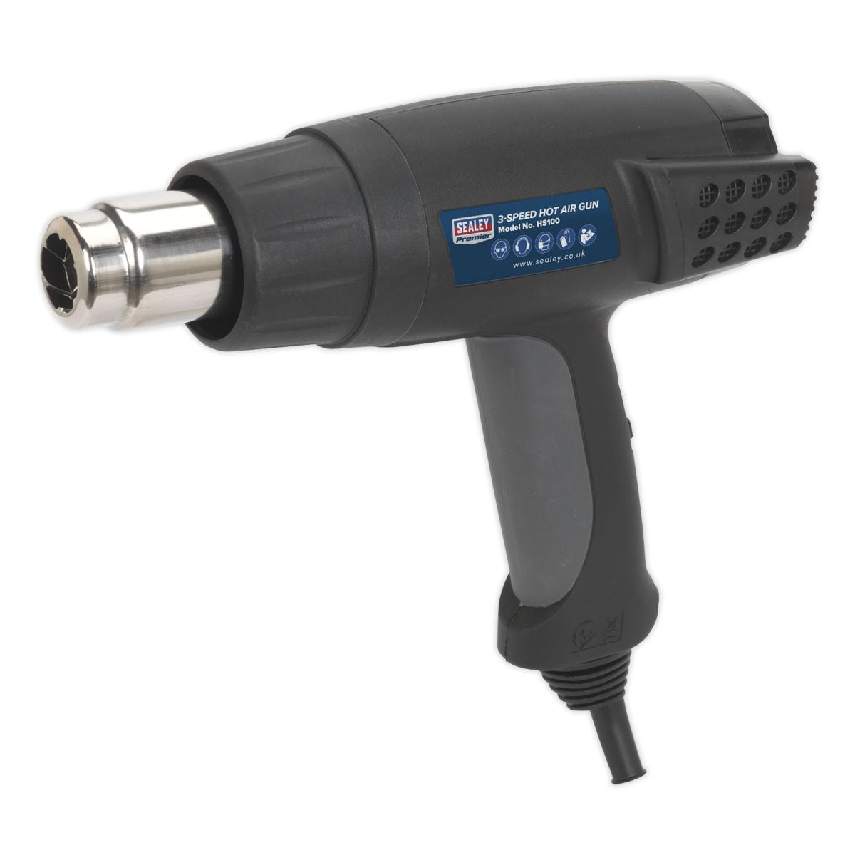 Sealey Premier 1800W 3-Speed Heat Gun 50/420/650degC - HS100
