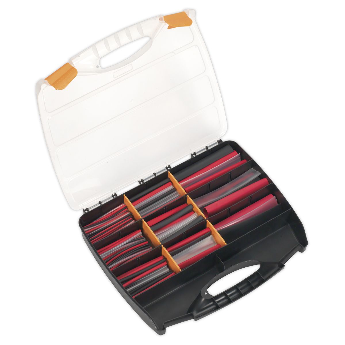 Sealey Adhesive Lined Heat Shrink Tubing Assortment 100 & 150mm 261pc - Mixed Colours - Image 1