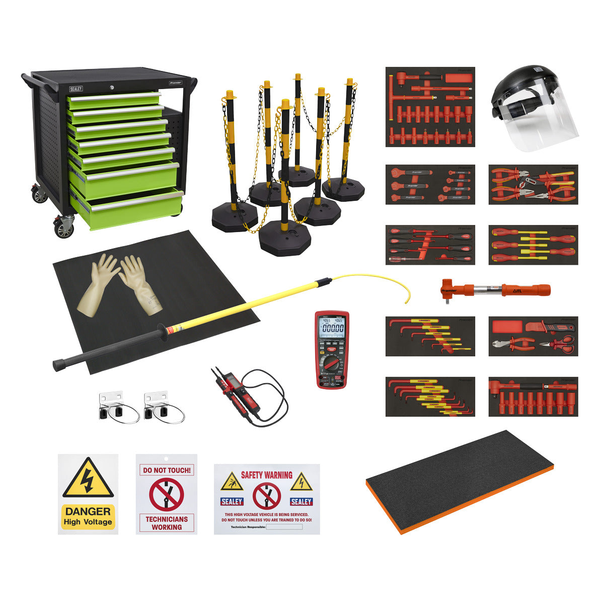 Sealey EV/Hybrid Master Tool Kit 23pc HVCOM2