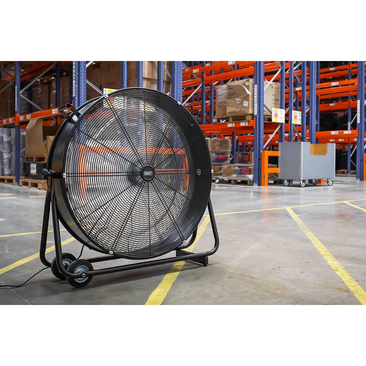Sealey Industrial High Velocity Drum Fan 30" 230V - Image 7