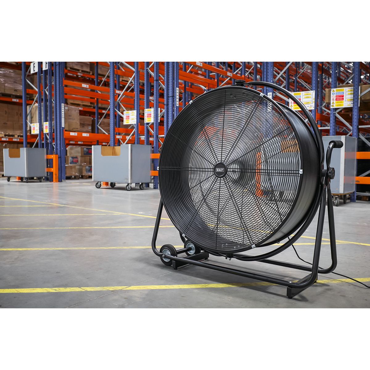 Sealey Industrial High Velocity Orbital Drum Fan 30" 230V - Image 6