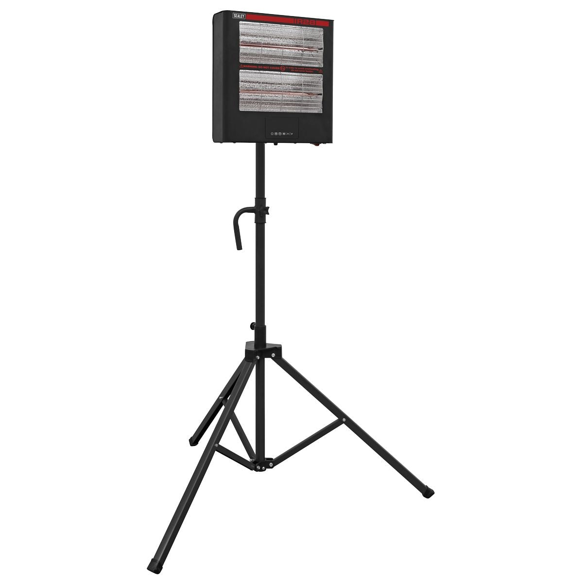 Sealey Infrared Quartz Heater with Tripod Stand 230V 1.4/2.8kW - Image 1