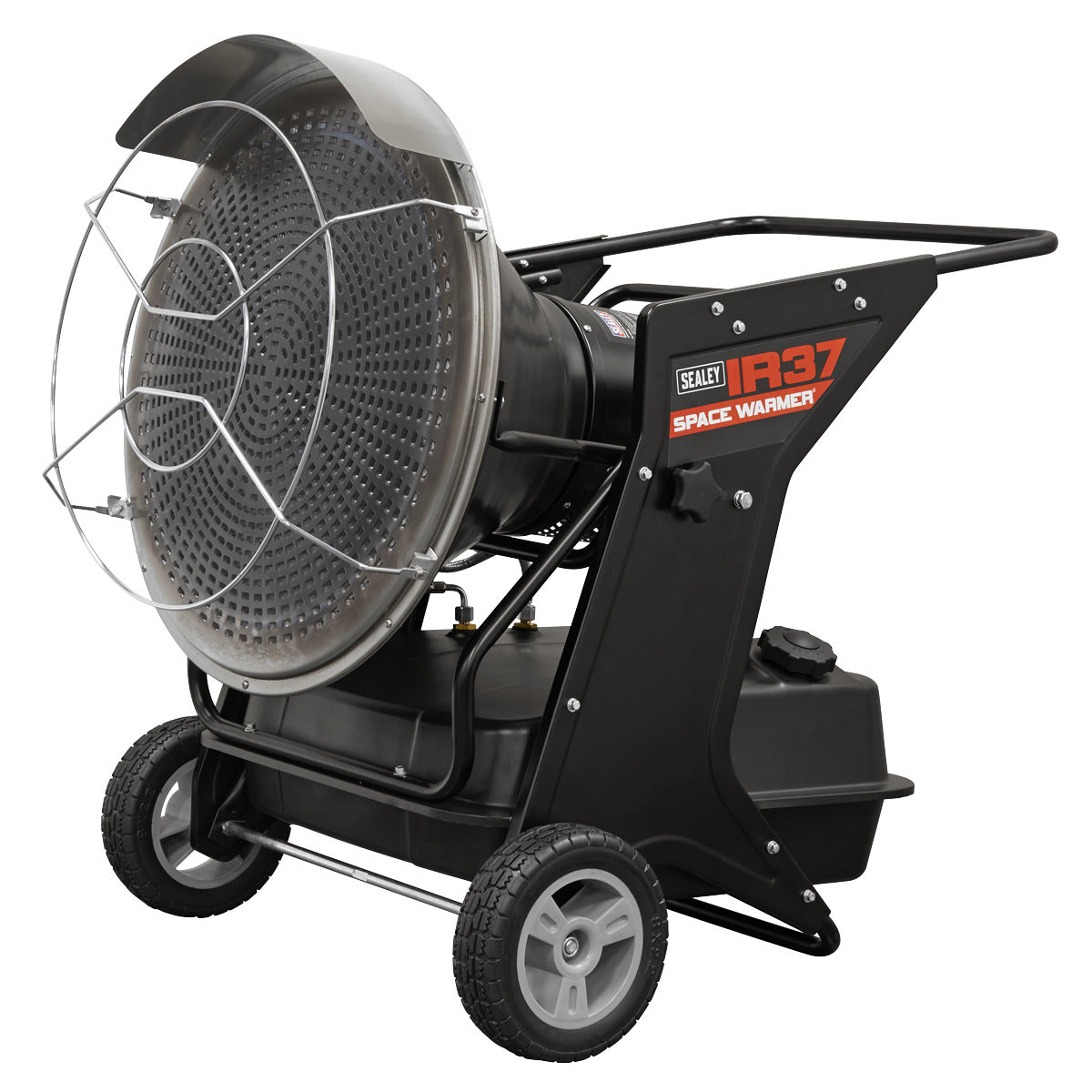 Sealey Space Warmer Infrared Kerosene/Diesel Heater with Wheels 136,000Btu/hr IR37