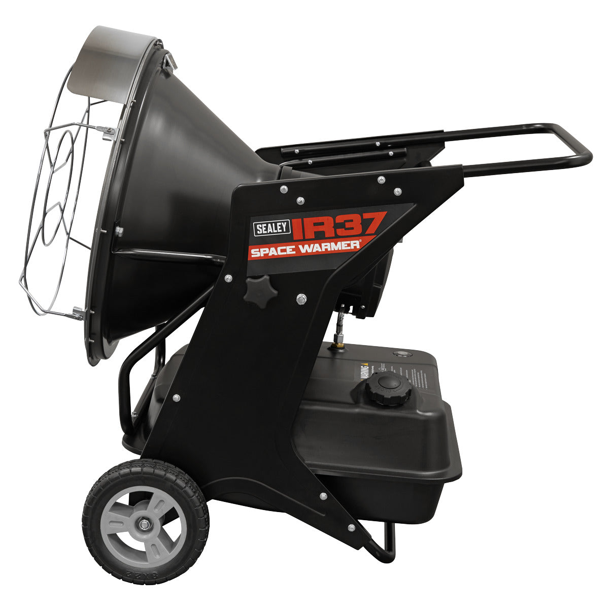 Sealey Space Warmer Infrared Kerosene/Diesel Heater with Wheels 136,000Btu/hr IR37
