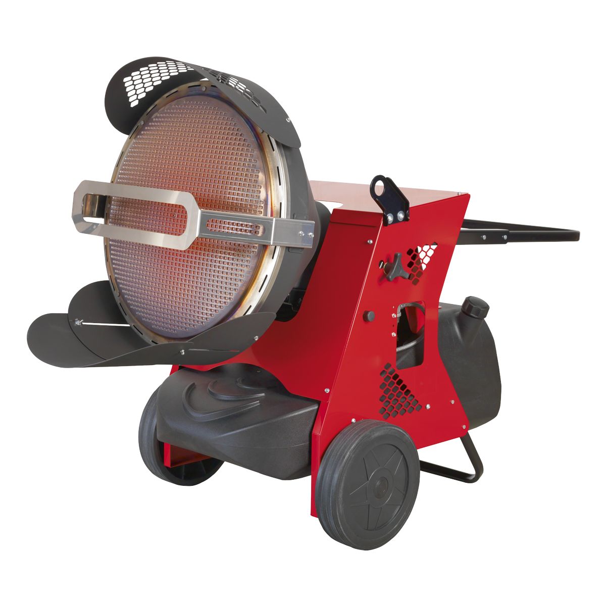 Sealey Infrared Paraffin/Kerosene/Diesel Heater 155,252 Btu/hr 230V - Image 1
