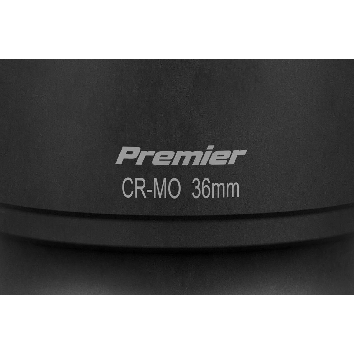 Sealey Premier Deep Impact Socket 1"Sq Drive 36mm - Image 7