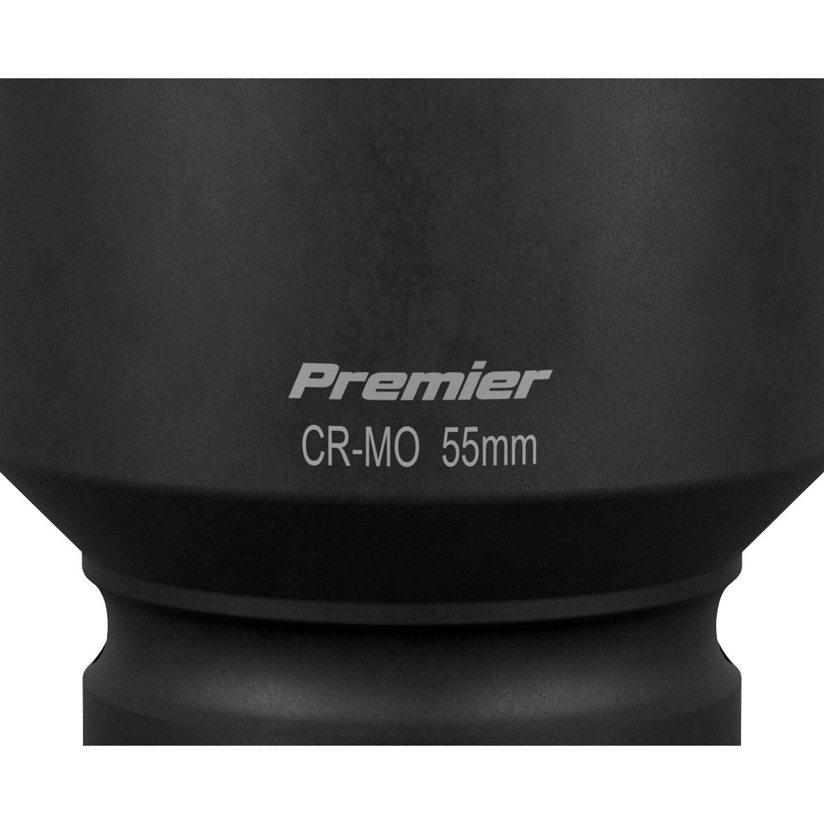 Sealey Premier Impact Socket 1"Sq Drive 55mm - Image 5