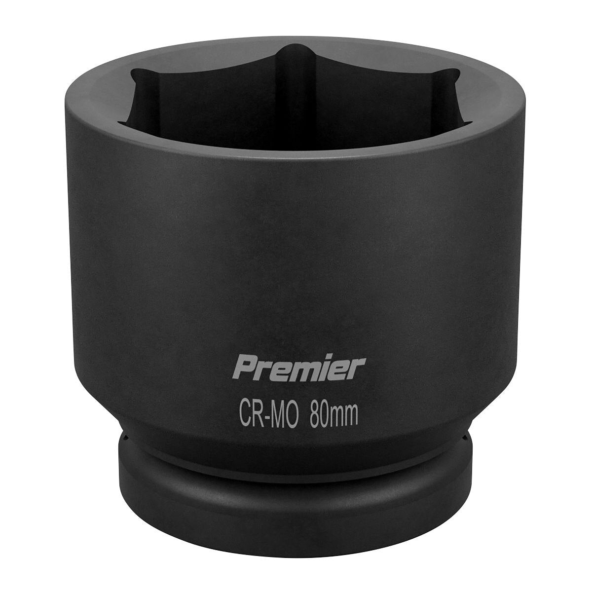 Sealey Premier Impact Socket 1"Sq Drive 80mm - Image 6