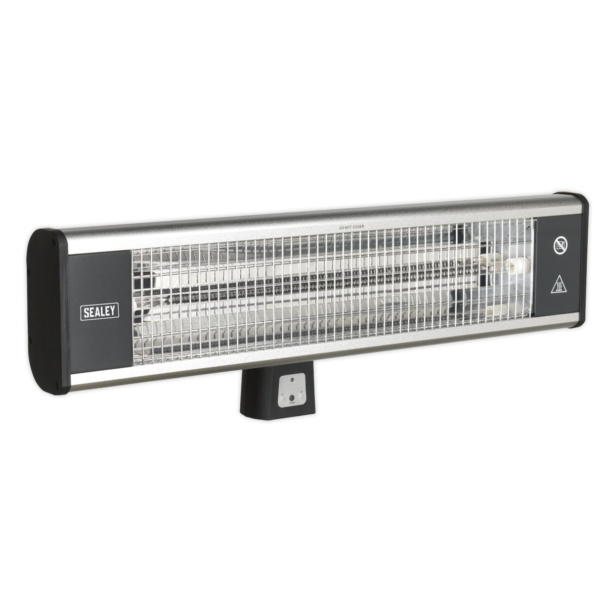 Sealey High Efficiency Carbon Fibre Wall Mounting Infrared Heater 1800W/230V - Image 1