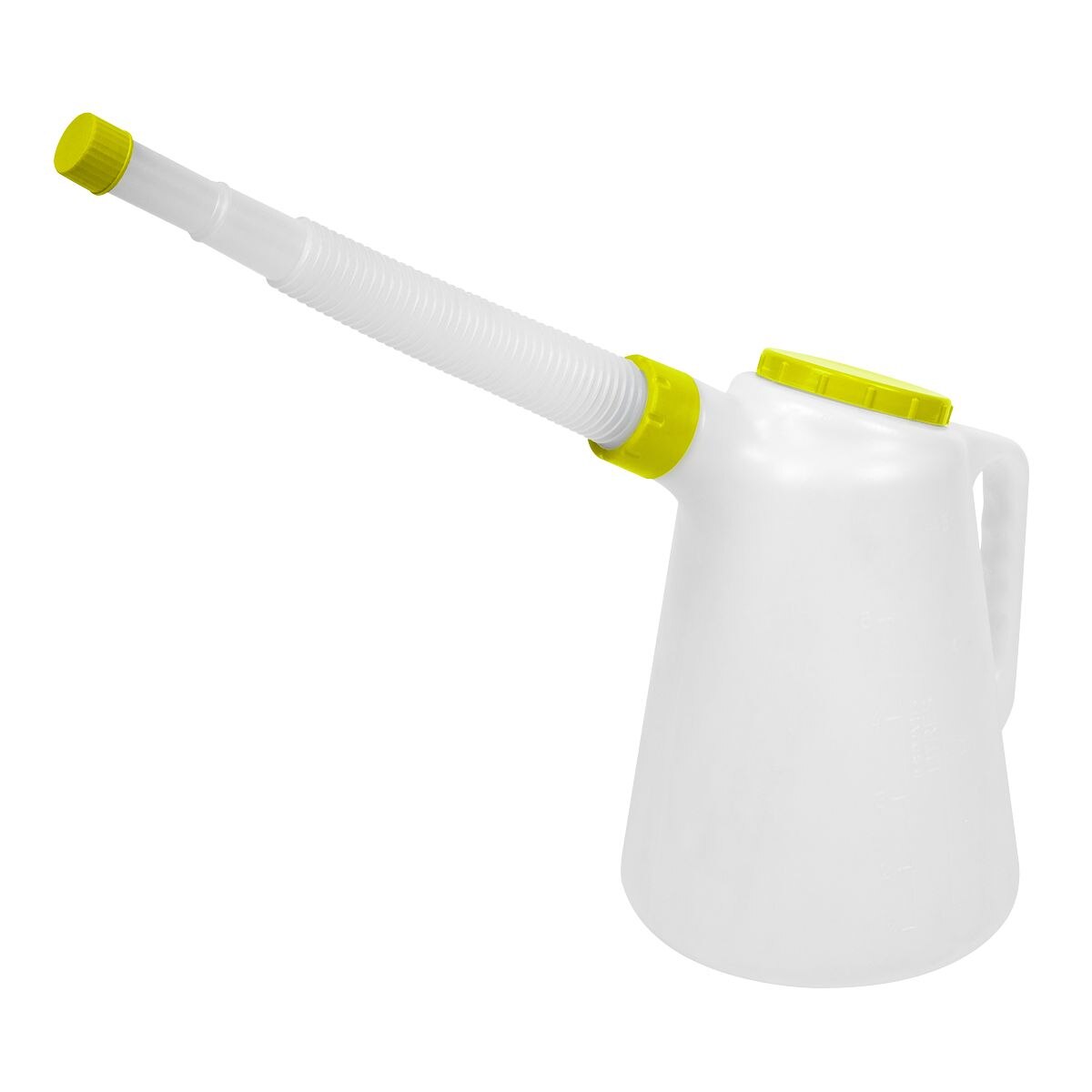 Sealey Oil Containers with Lid & Flexible Spout 5L - Set of 5 - Image 6
