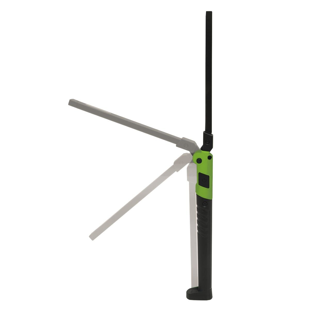 Sealey Rechargeable Slim Folding Pocket Light 2 COB & 1 SMD LED - Green - Image 4