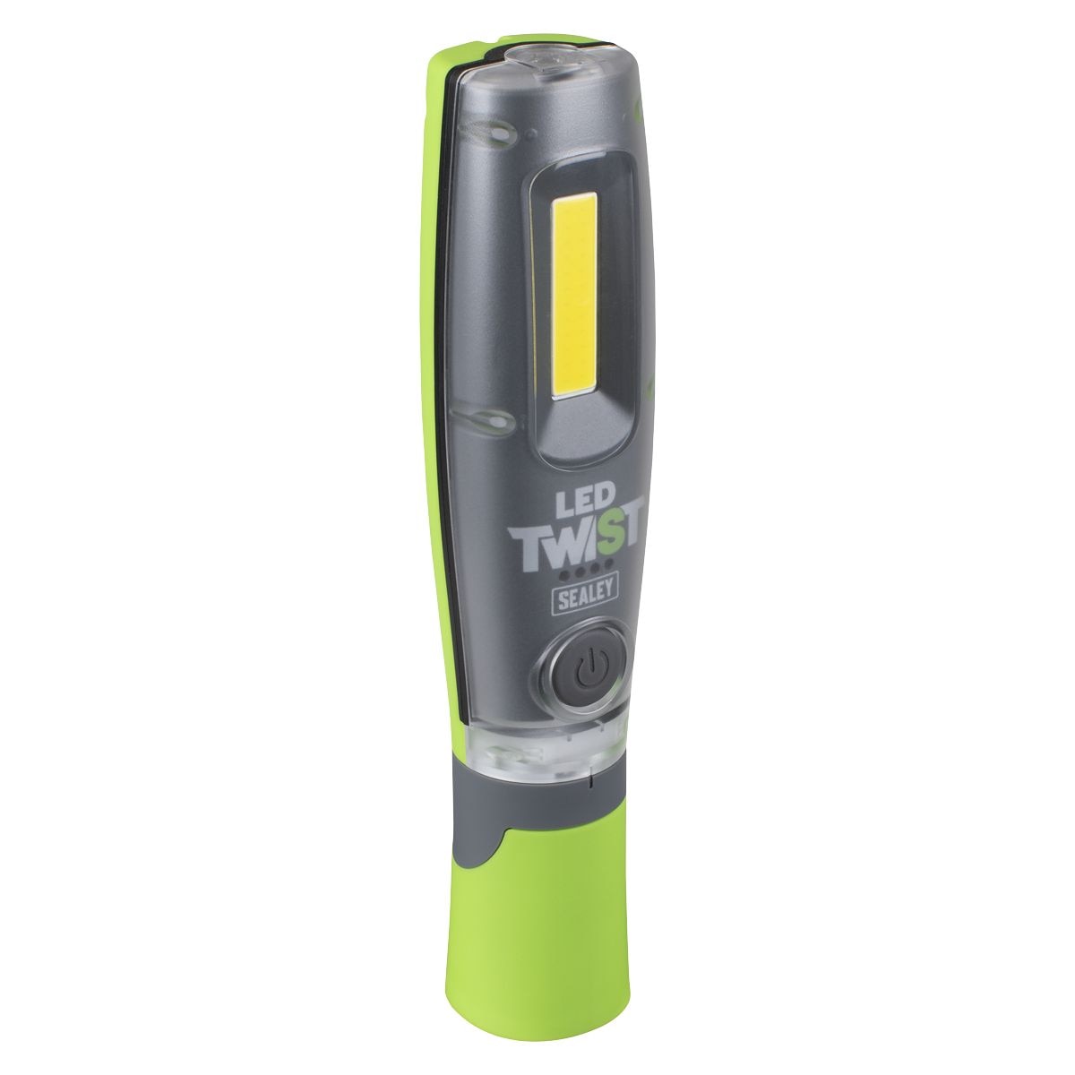 Sealey LED Twist Rechargeable Inspection Light 8W COB & 1W SMD - Image 1