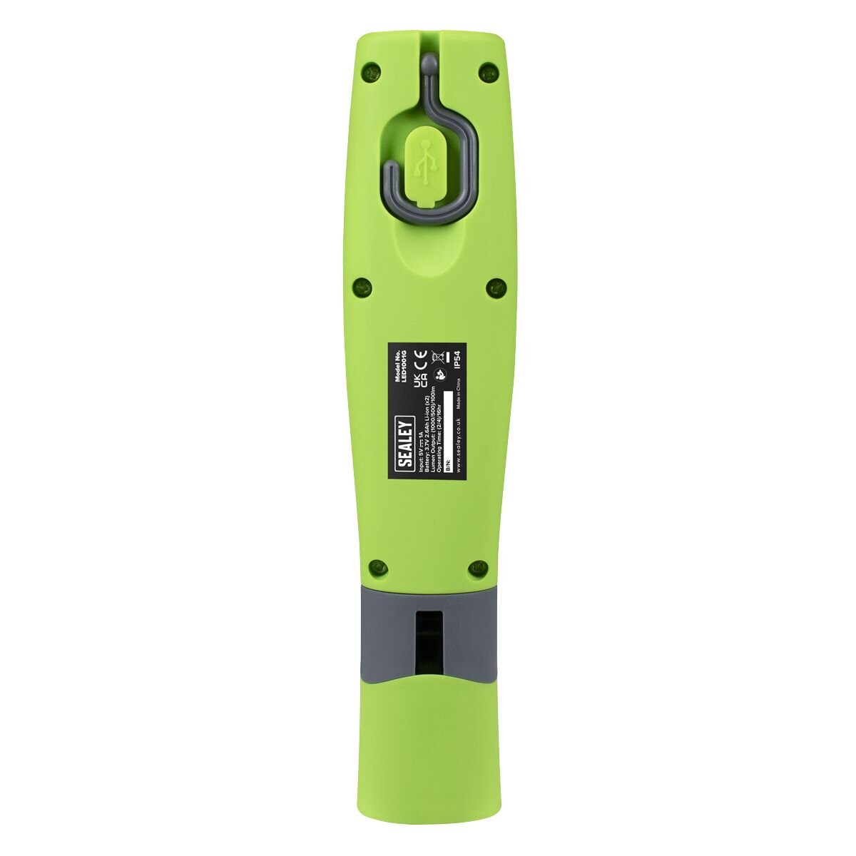 Sealey LED Twist Rechargeable Inspection Light 8W COB & 1W SMD - Image 8