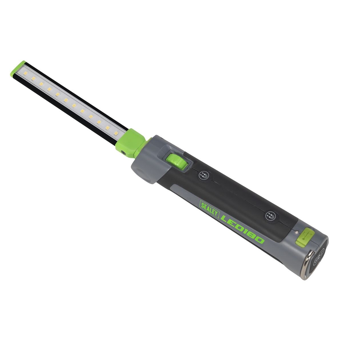 Sealey Rechargeable Slim Folding Inspection Light 4W & 1W SMD LED - Image 3