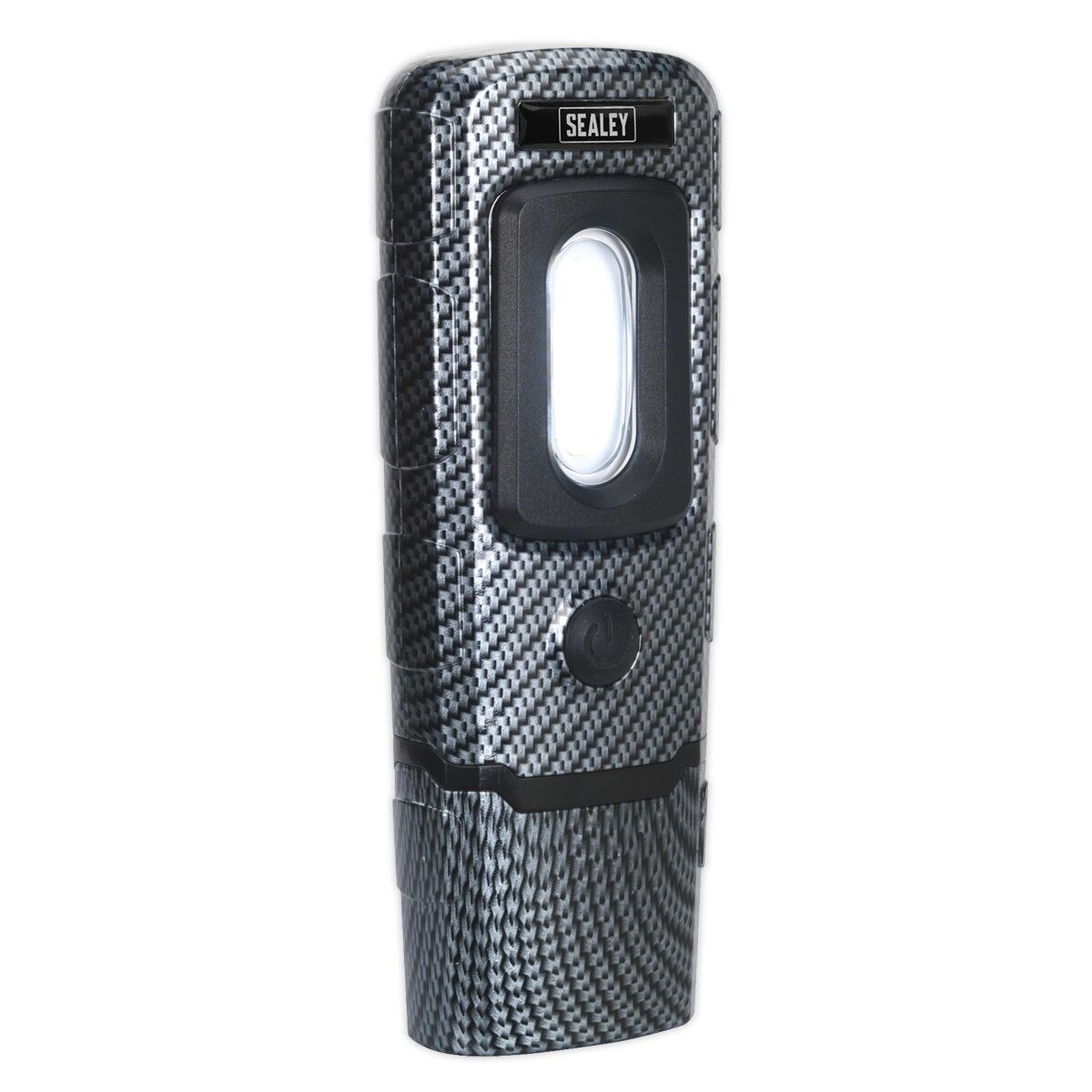 Sealey Rechargeable 360¬∞ Inspection Light 3W COB & 1W SMD LED - Carbon Fibre Effect - Image 3