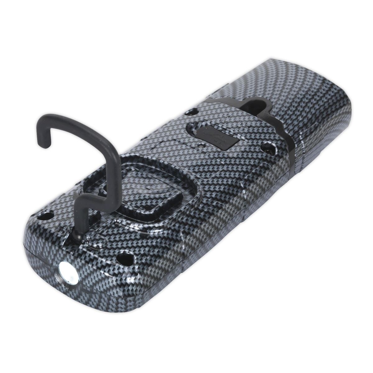 Sealey Rechargeable 360¬∞ Inspection Light 3W COB & 1W SMD LED - Carbon Fibre Effect - Image 7