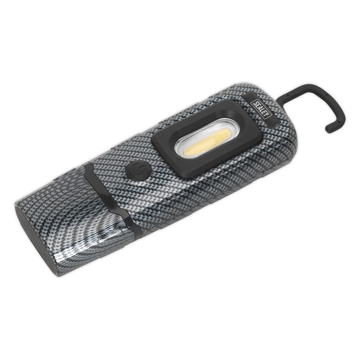 Sealey Rechargeable 360¬∞ Inspection Light 3W COB & 1W SMD LED - Carbon Fibre Effect - Image 10