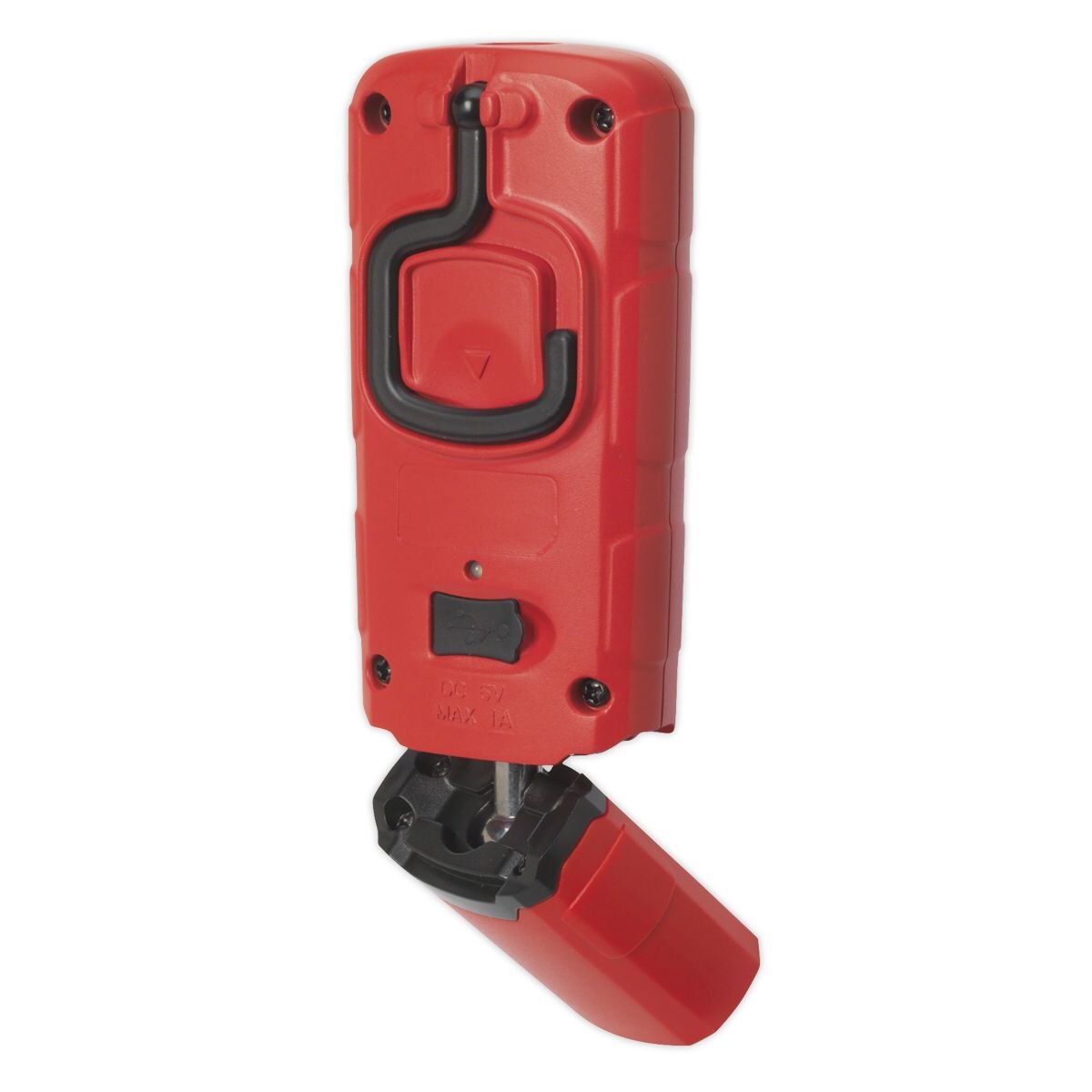 Sealey Rechargeable 360¬∞ Inspection Light 3W COB & 1W SMD LED - Red - Image 6