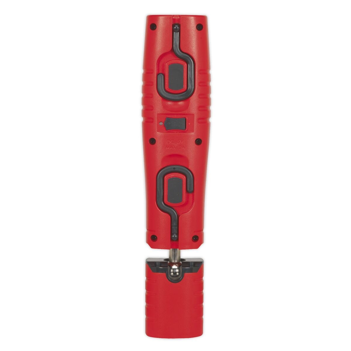 Sealey Rechargeable 360¬∞ Inspection Light 4W & 3W SMD LED - Red - Image 5